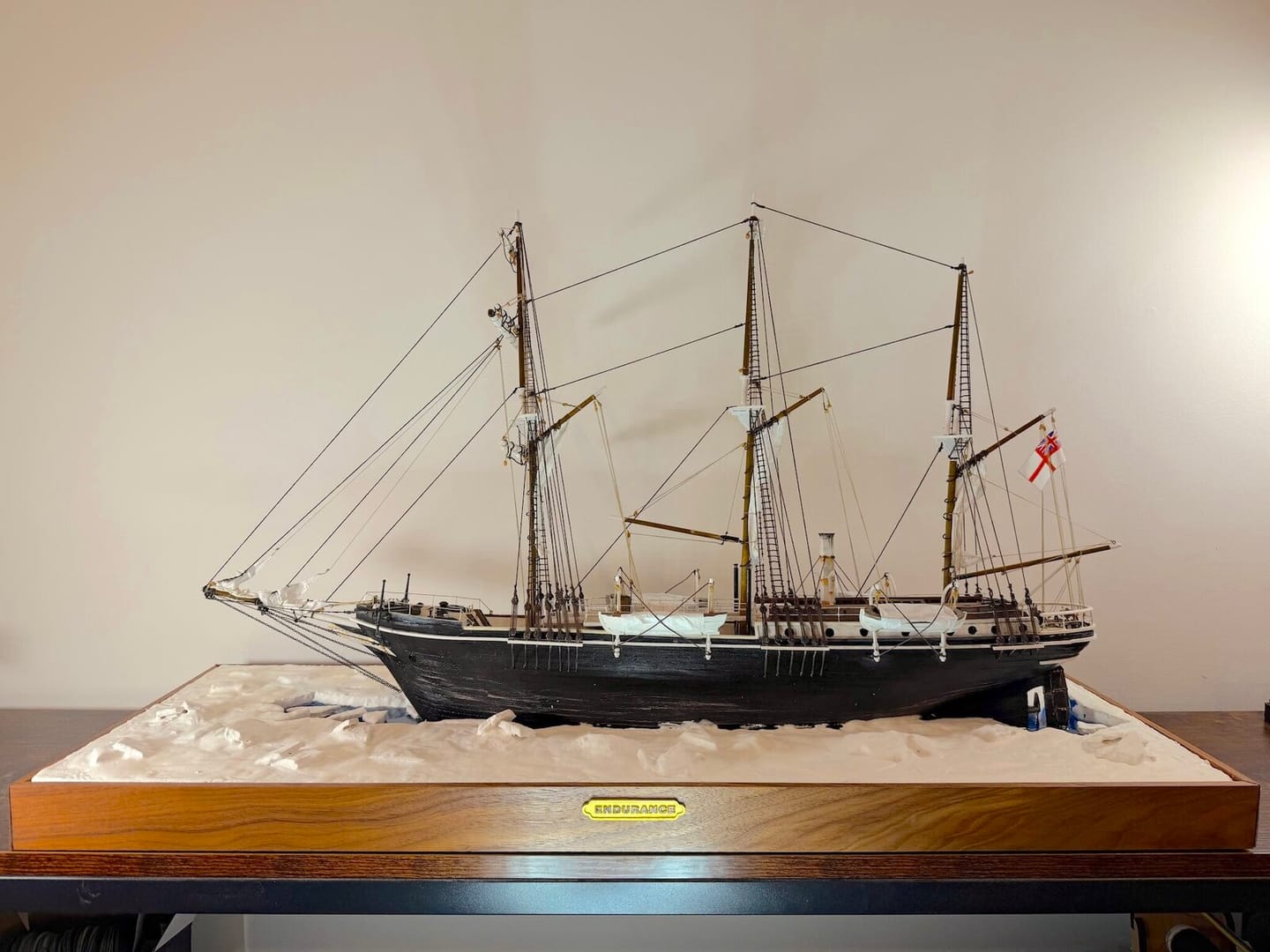 Customer photo review of Maqueta Barco Endurance