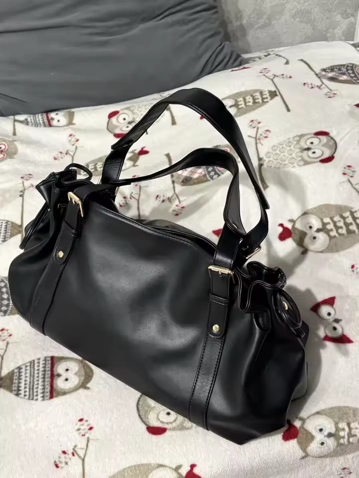 Customer photo review of NWAE - Sac à Main en Cuir Large