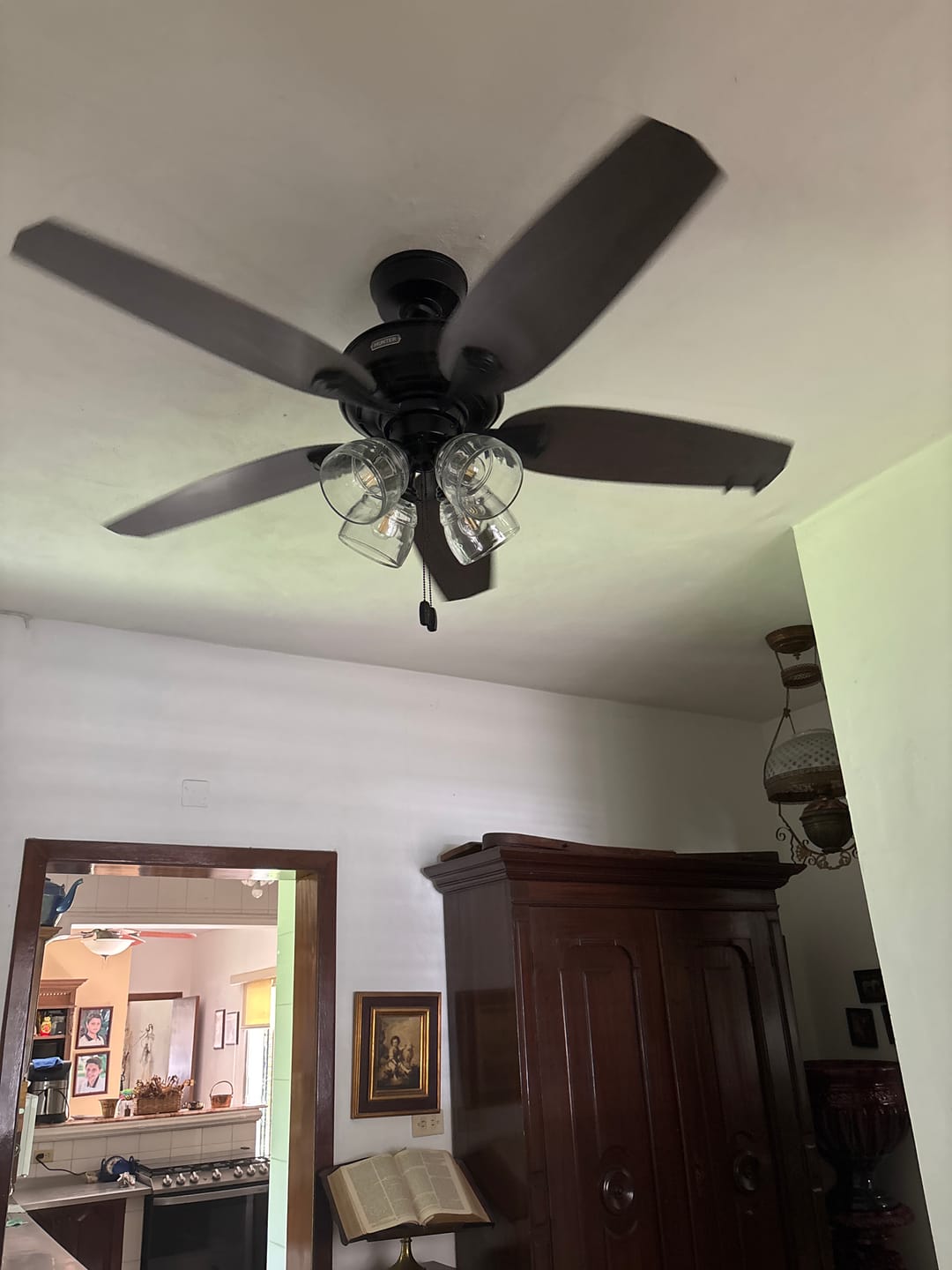 Customer photo review of Ventilador de Techo Channing con Luz LED 52 Pulgadas