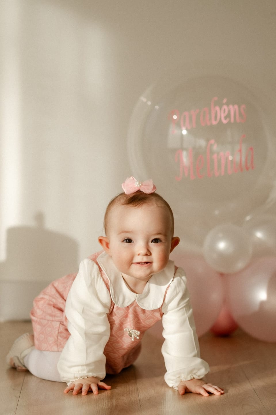 Customer photo review of Vestido em Molecotton e Viscose Sarjada 89984 Infanti Bebê Menina