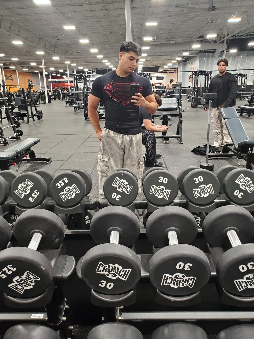 Customer photo review of 4117 - Superman Compression Tees