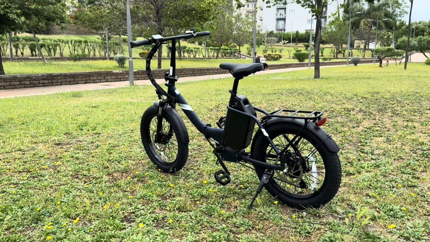 Customer photo review of Touroll S3/S3 Pro Folding Fat Tire Electric Bike