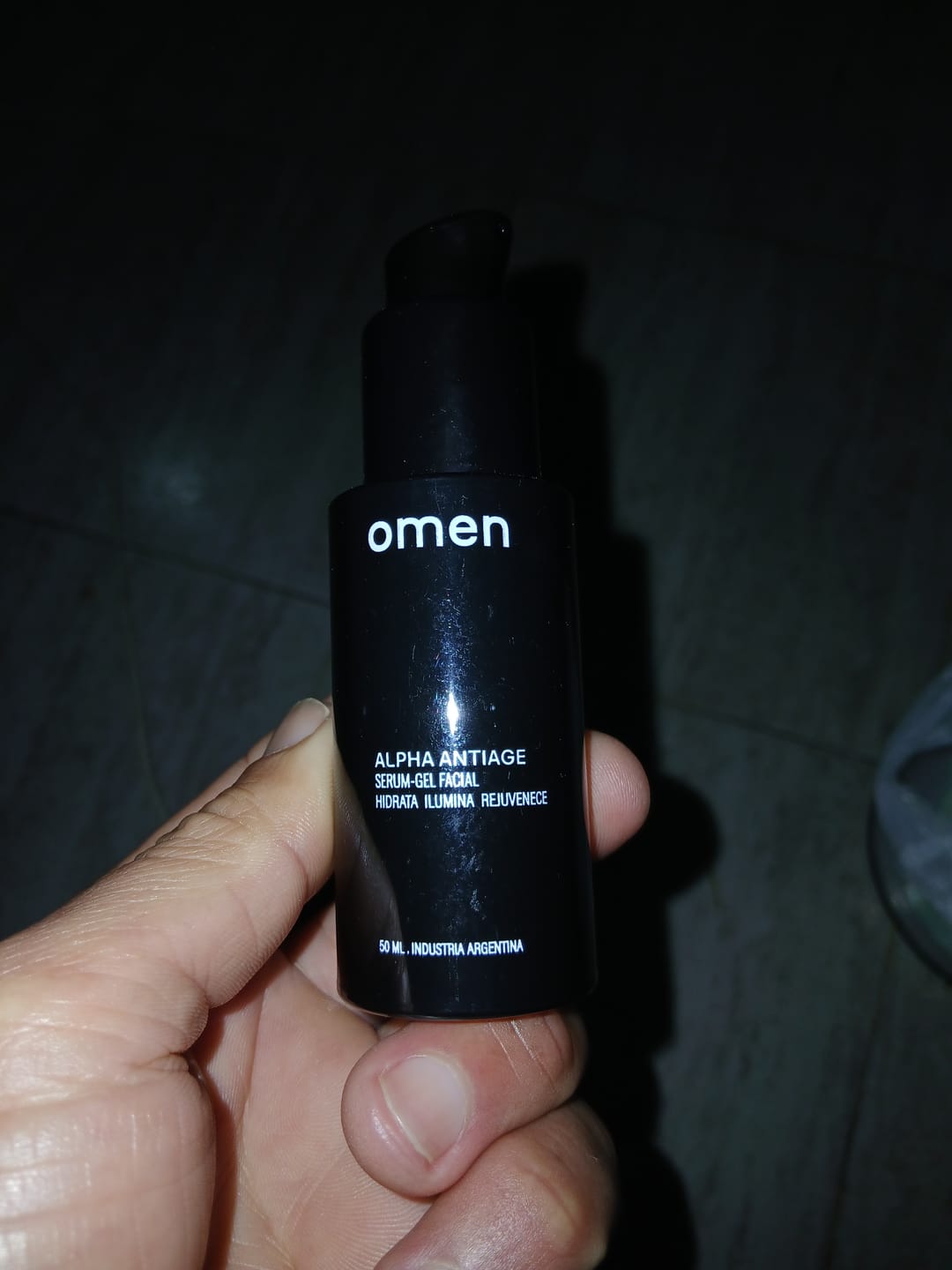 Customer photo review of OMEN Serum anti-edad para Hombre