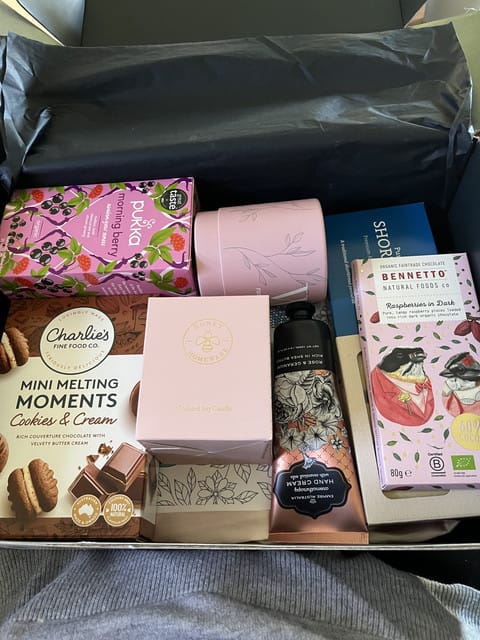 Customer photo review of Luxury Pamper Birthday Hamper