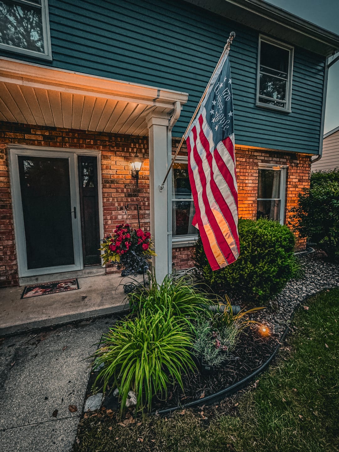 Customer photo review of NEW! We The People Betsy Ross Flag - Fully Printed Nylon