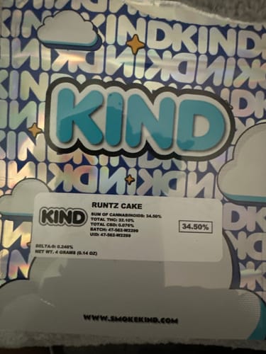 Runtz Cake - 4 Grams - Hybrid photo review