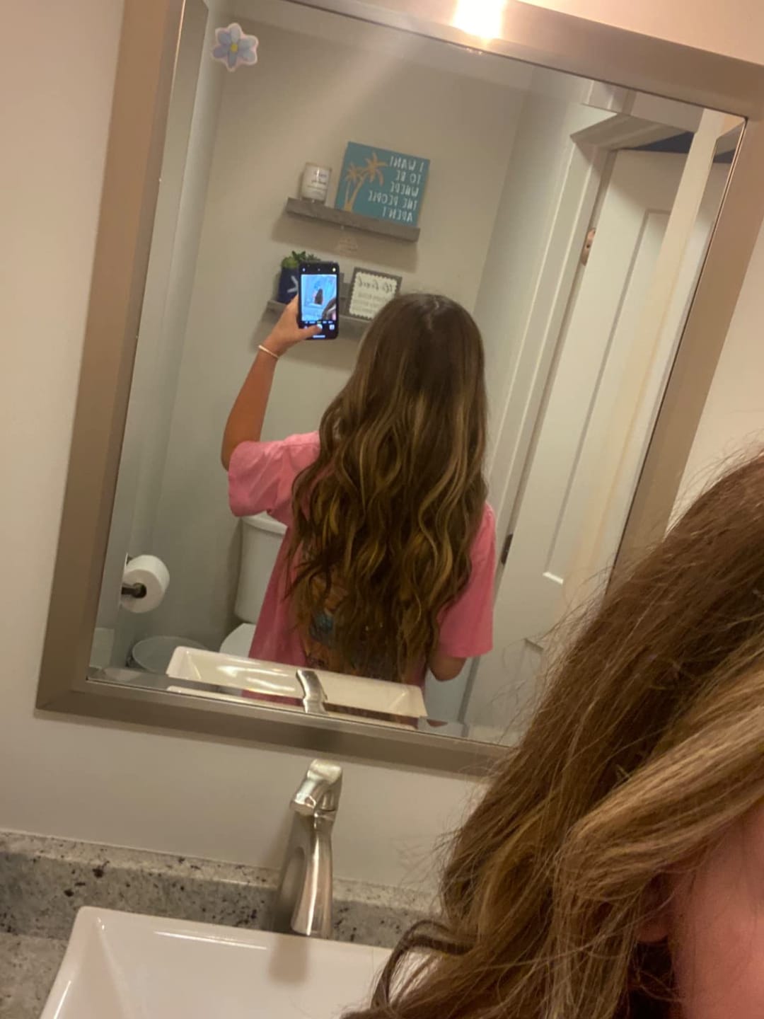 Customer photo review of Virgin Genius Weft Hair Extensions Balayage Brown #BM
