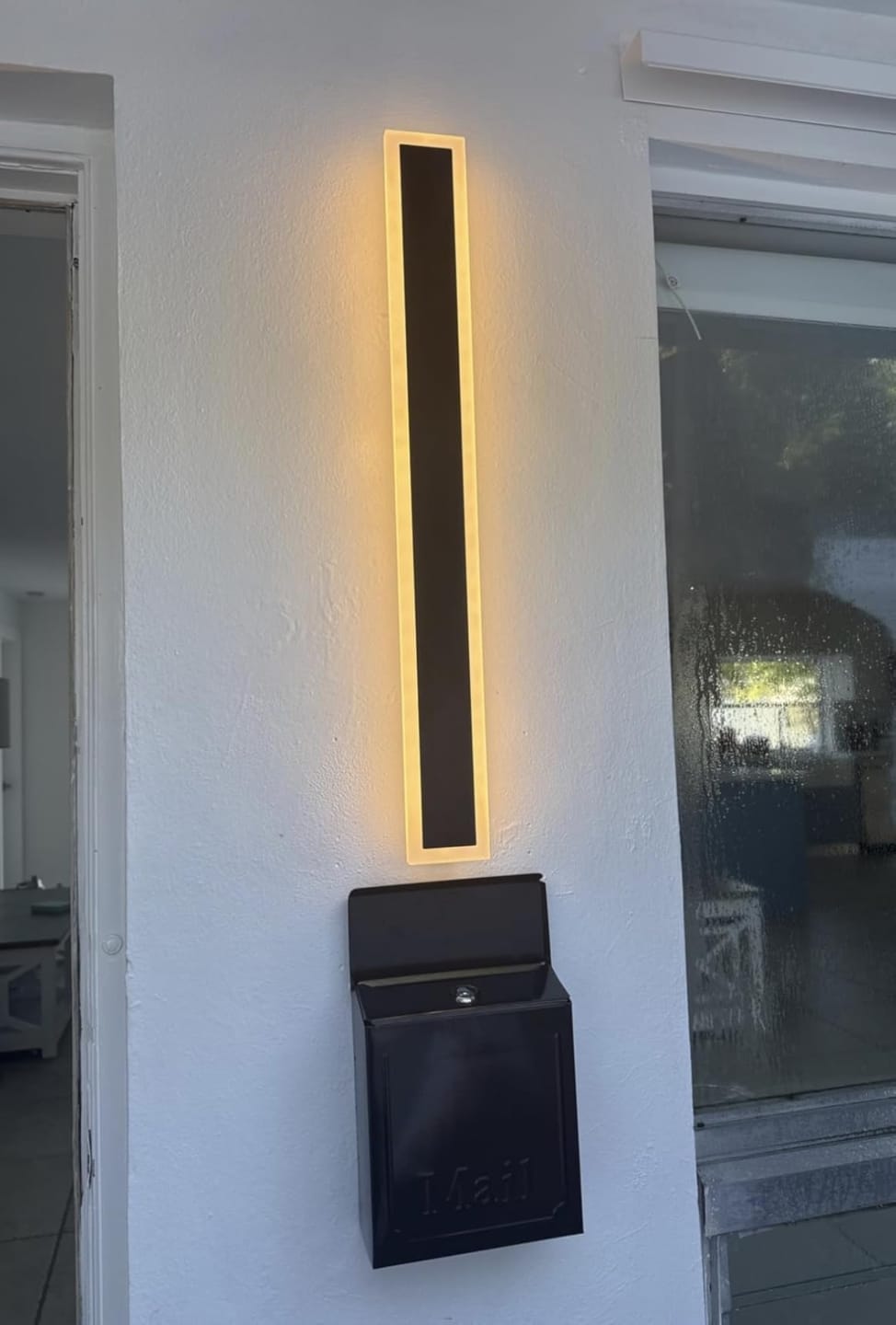 Customer photo review of WOMO Lineare Außenwandleuchte-WM9001