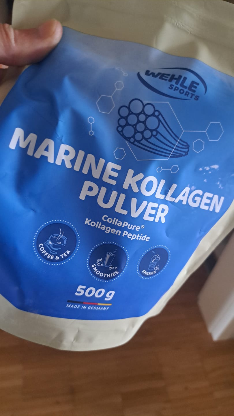 Customer photo review of Marine Kollagen Collagen Peptide - 500g