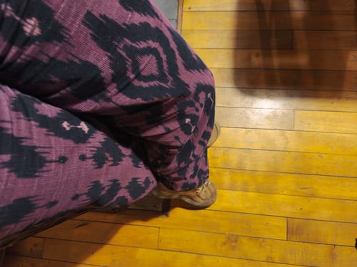 Reseña con foto de un cliente sobre Pantalón Viena Solsticio