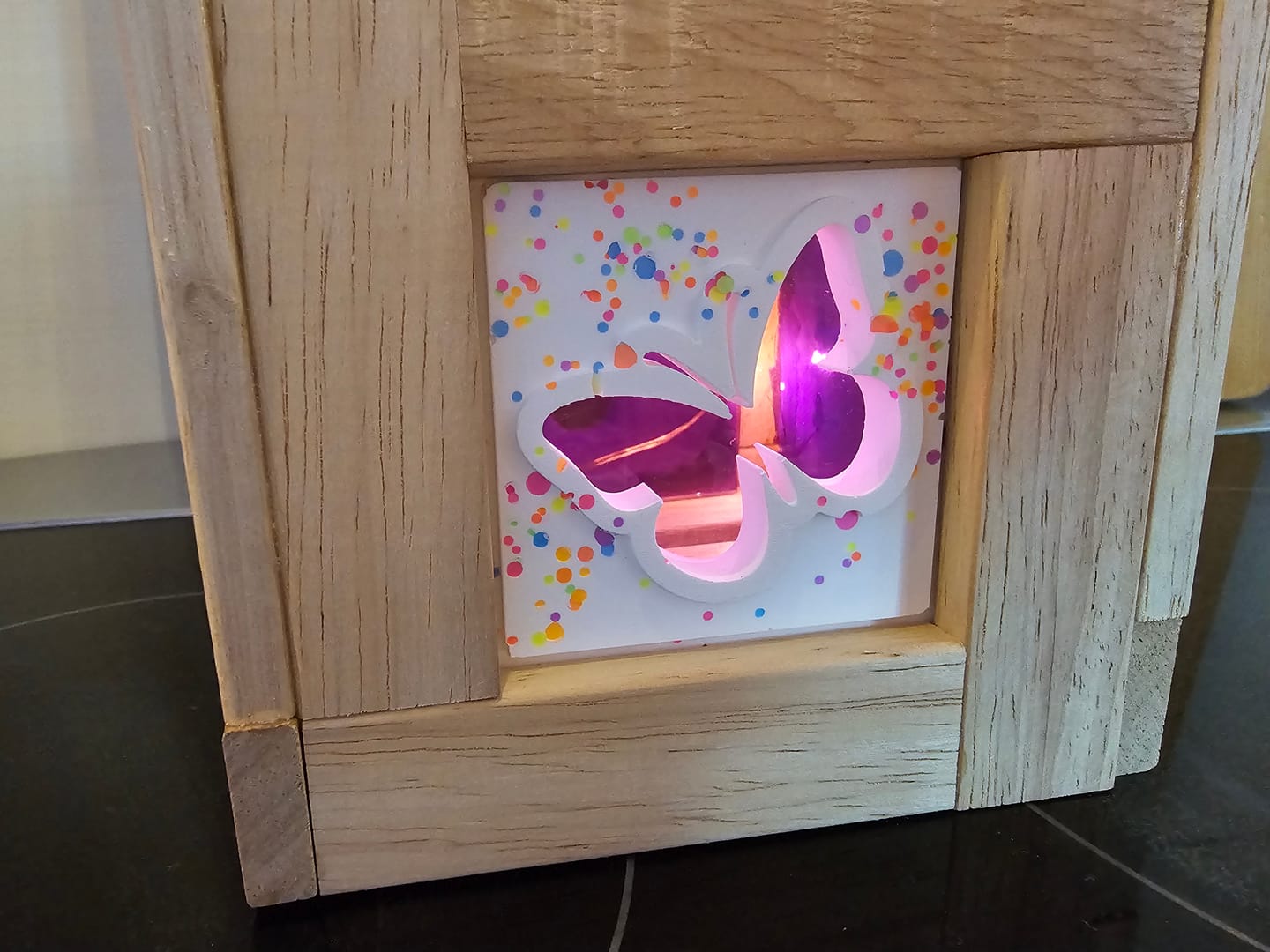 Customer photo review of Silikonform - 2 Herzchen Laternen Seiten Mini