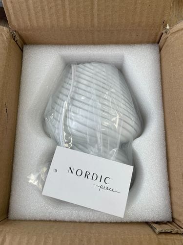Customer photo review of Murano Mushroom Table Lamp