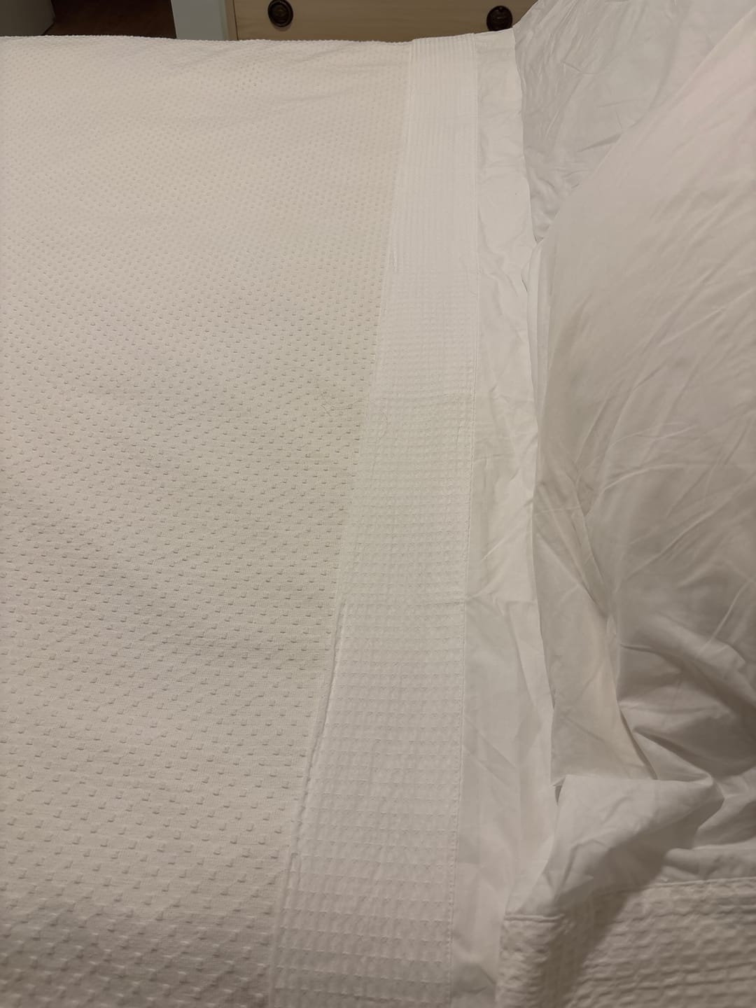 Customer photo review of Juego de Sábanas Veria - Algodón 200 hilos - Blanco
