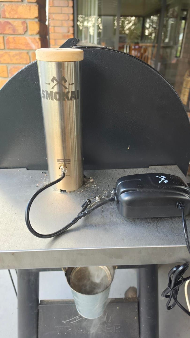 Customer photo review of Smokai Starter Kit for Weber® Q™
