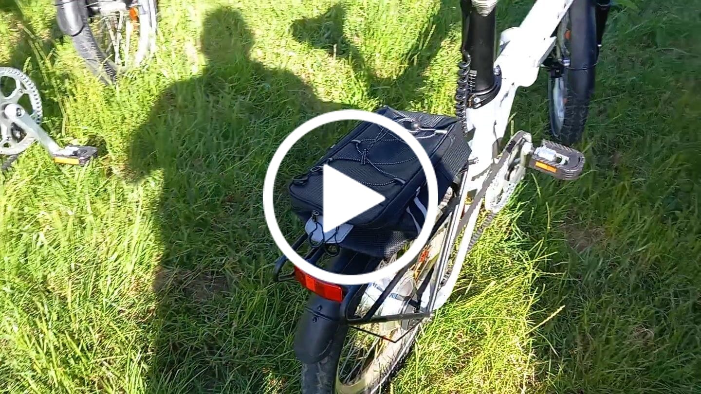 Customer video review of Soft rear seat bag