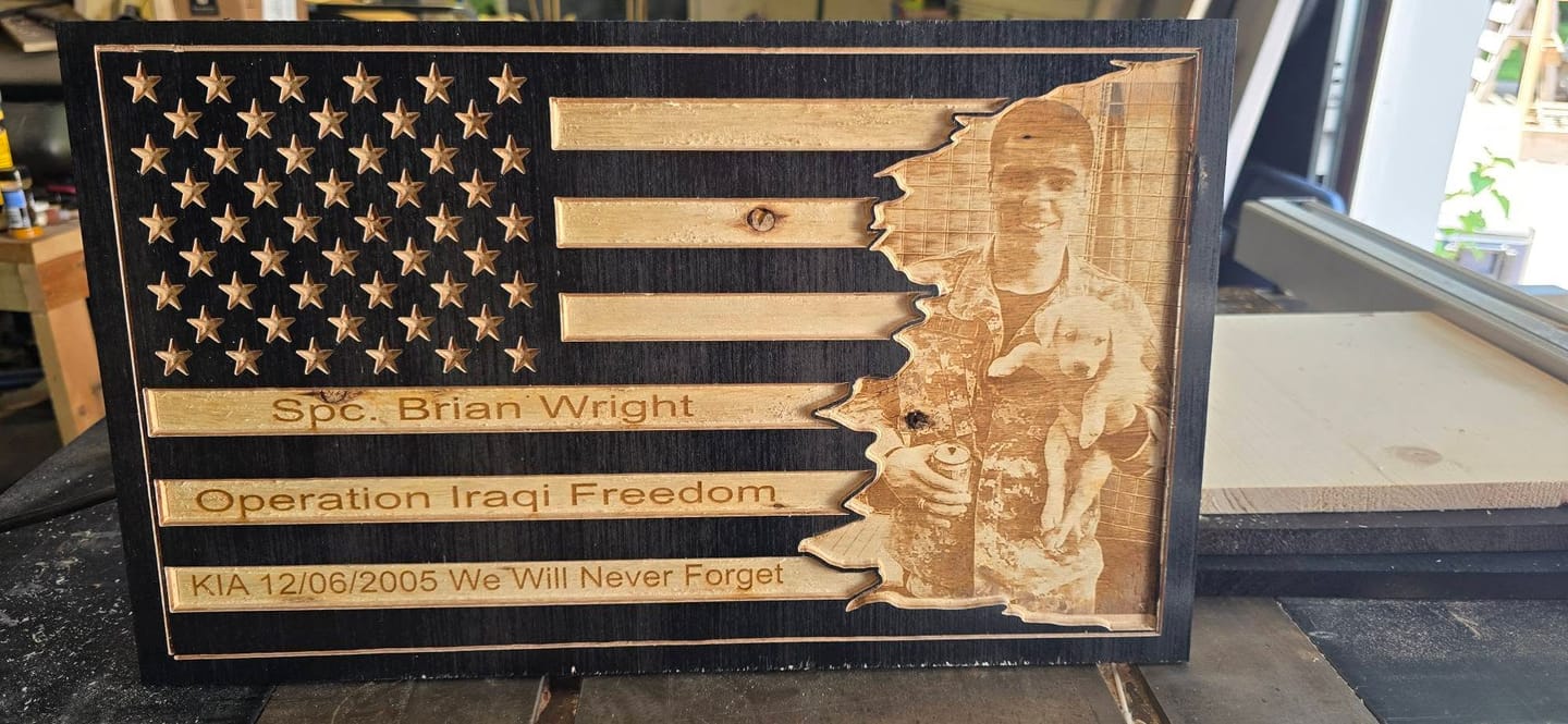 Customer photo review of YoraHome® SilverBack Benchtop CNC Router 6060