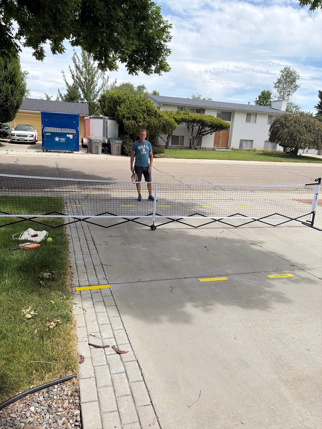 Customer photo review of FlashCourt Pickleball Net 3.0