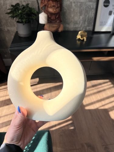 Customer photo review of Bloom Handmade Ceramic Vase