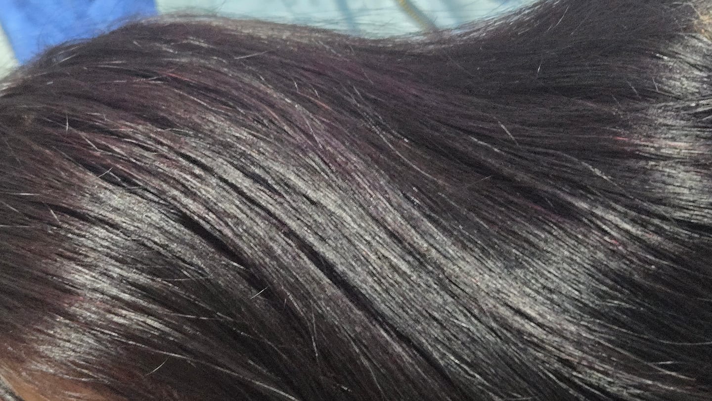 Customer photo review of Pack de mascarillas para el pelo: hidratación y cuidado intensivo