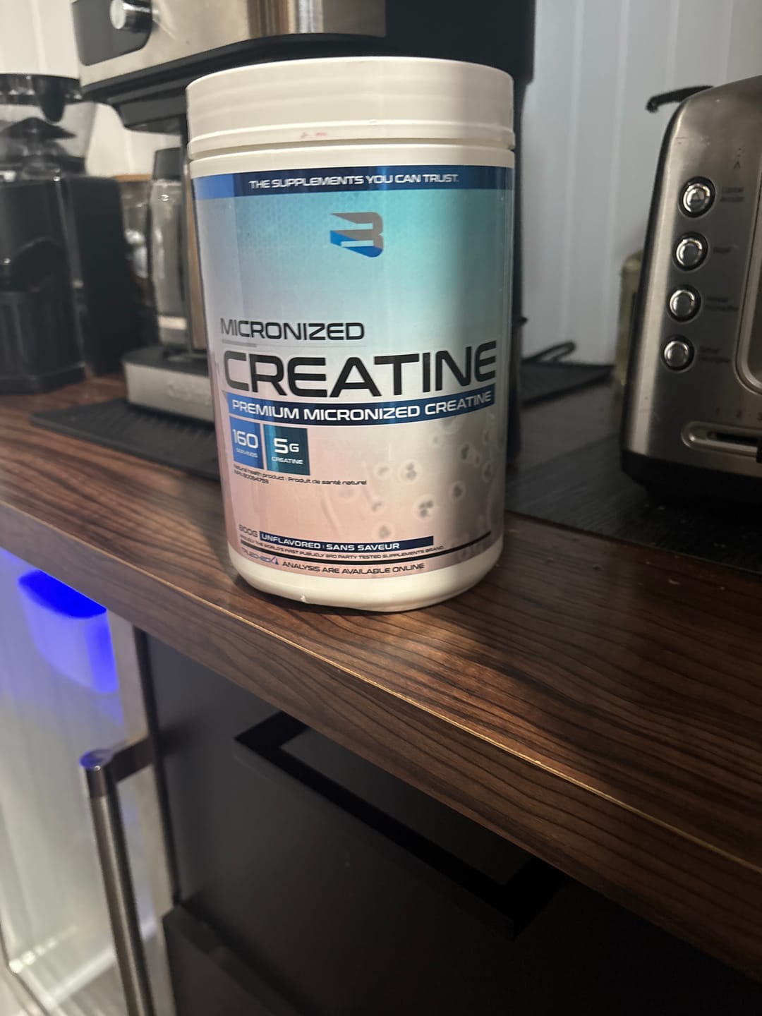 Customer photo review of Believe - Créatine Micronisée - 800g