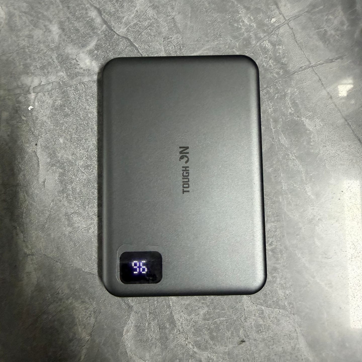 Customer photo review of Tough On 5000mAh Ultra Slim Magnetic Power Bank