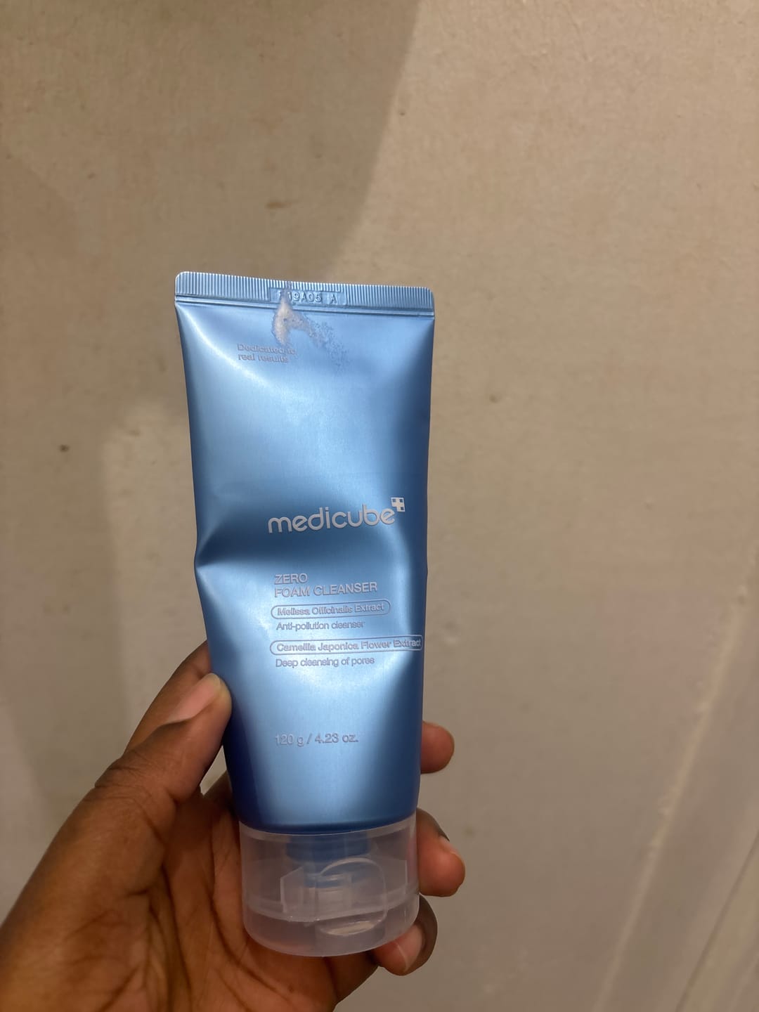 Customer photo review of Medicube - Mousse nettoyante Zero - 120ml