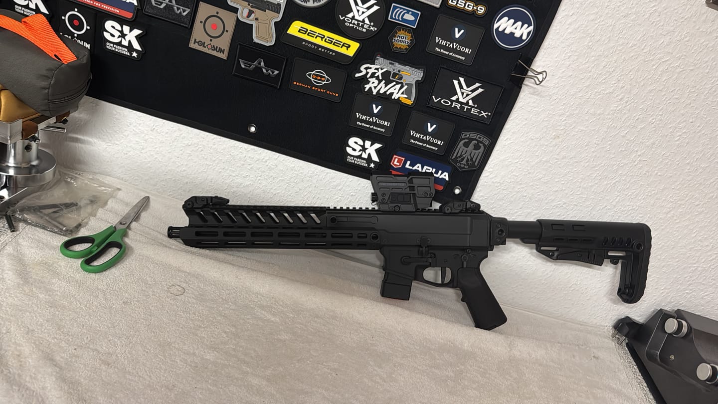 Customer photo review of Vector Optics SCRD-M67 Frenzy Plus 1x31x26 Multi Reticle