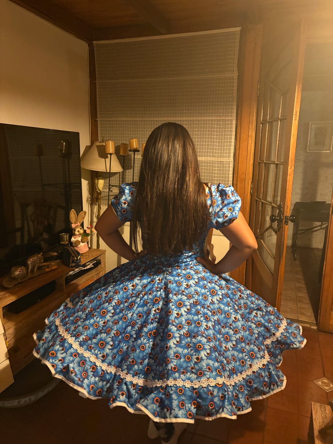 Customer photo review of Falso can can gala mexicano 5 capas