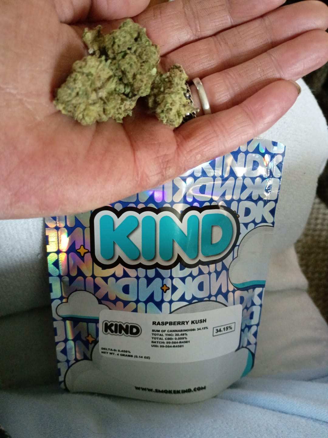 Customer photo review of Blueberry Syrup - 4 Grams - Indica