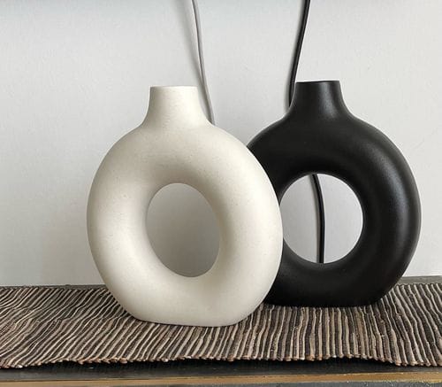 Customer photo review of Bloom Handmade Ceramic Vase