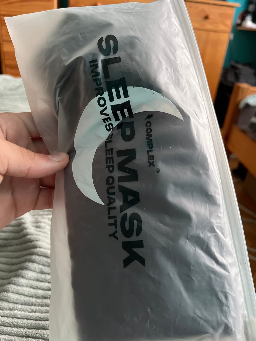 Customer photo review of Sleep Mask