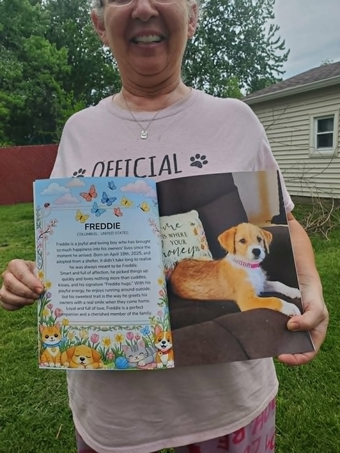 Customer photo review of Be a Cover Model