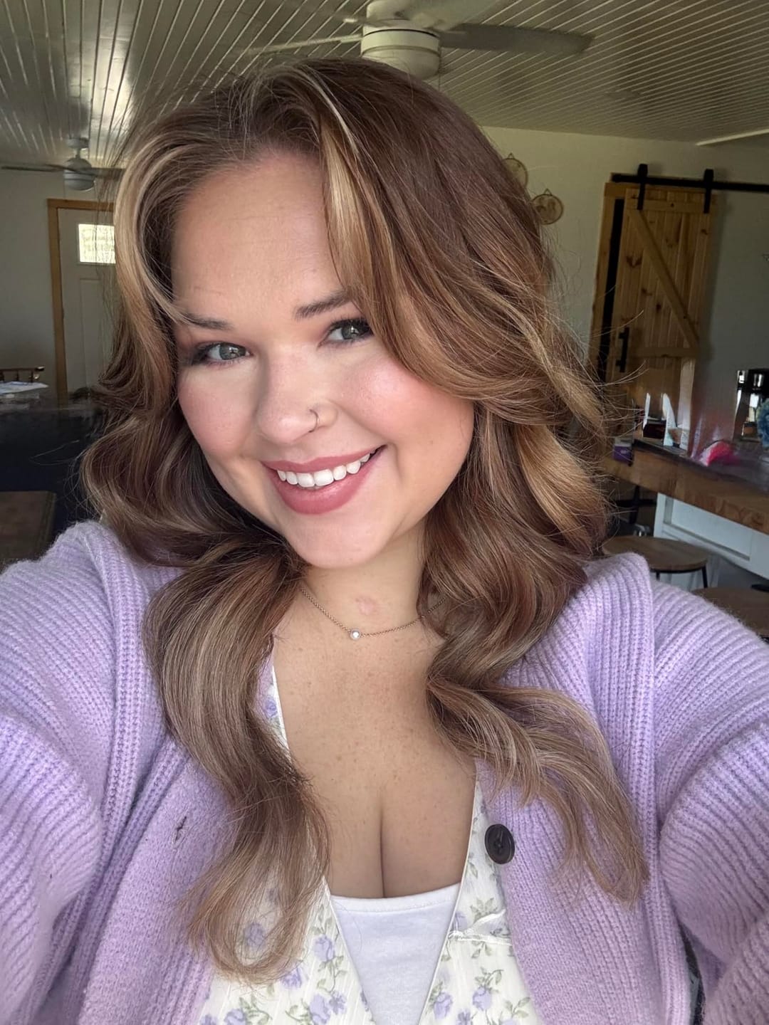 Customer photo review of 100% Virgin Hair Weft Brazilian Real Human Hair Sew In Bundles Balayage (#BM)
