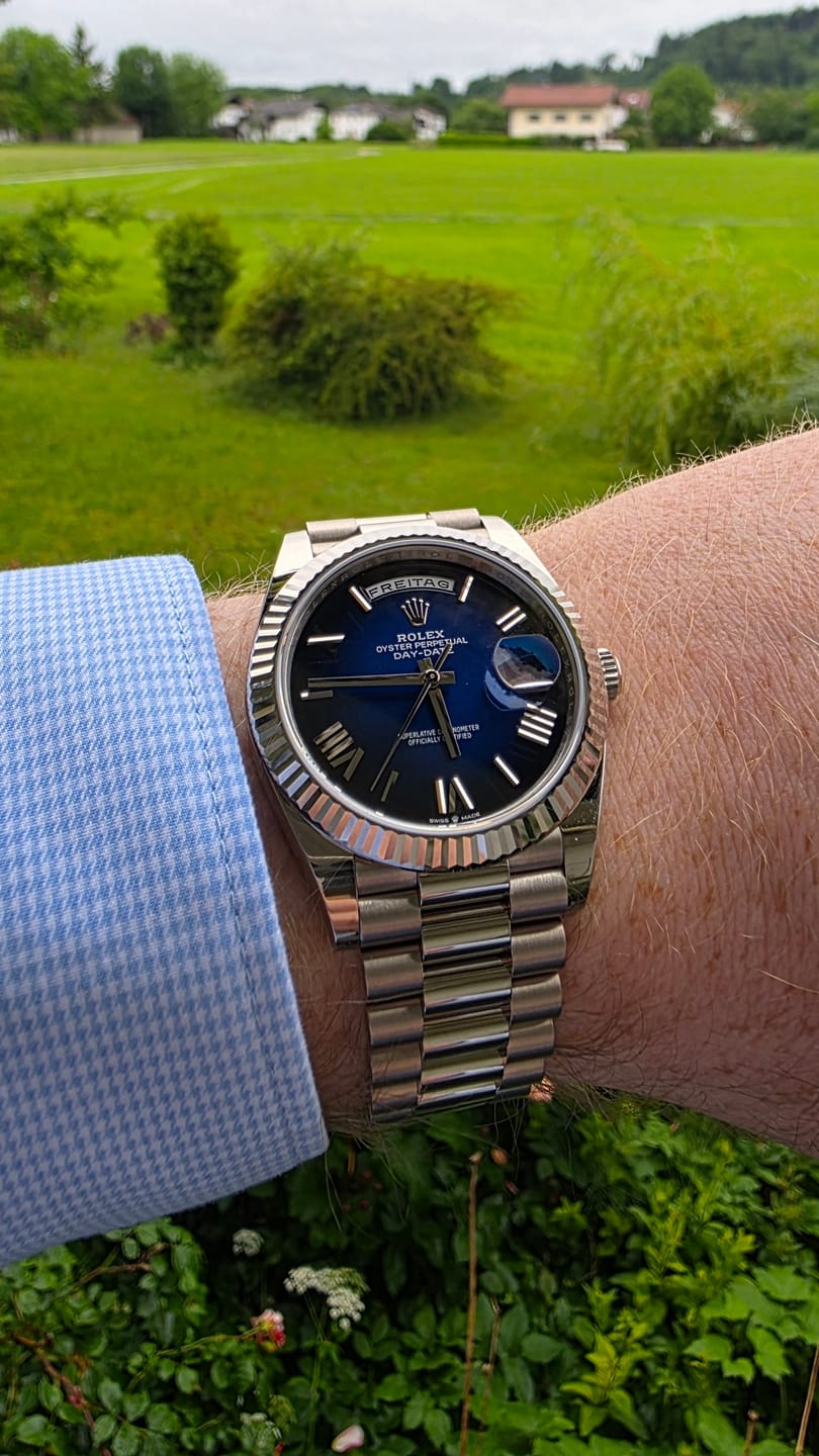 Customer photo review of Rolex Day-Date 40 - 228239 - Full-Set