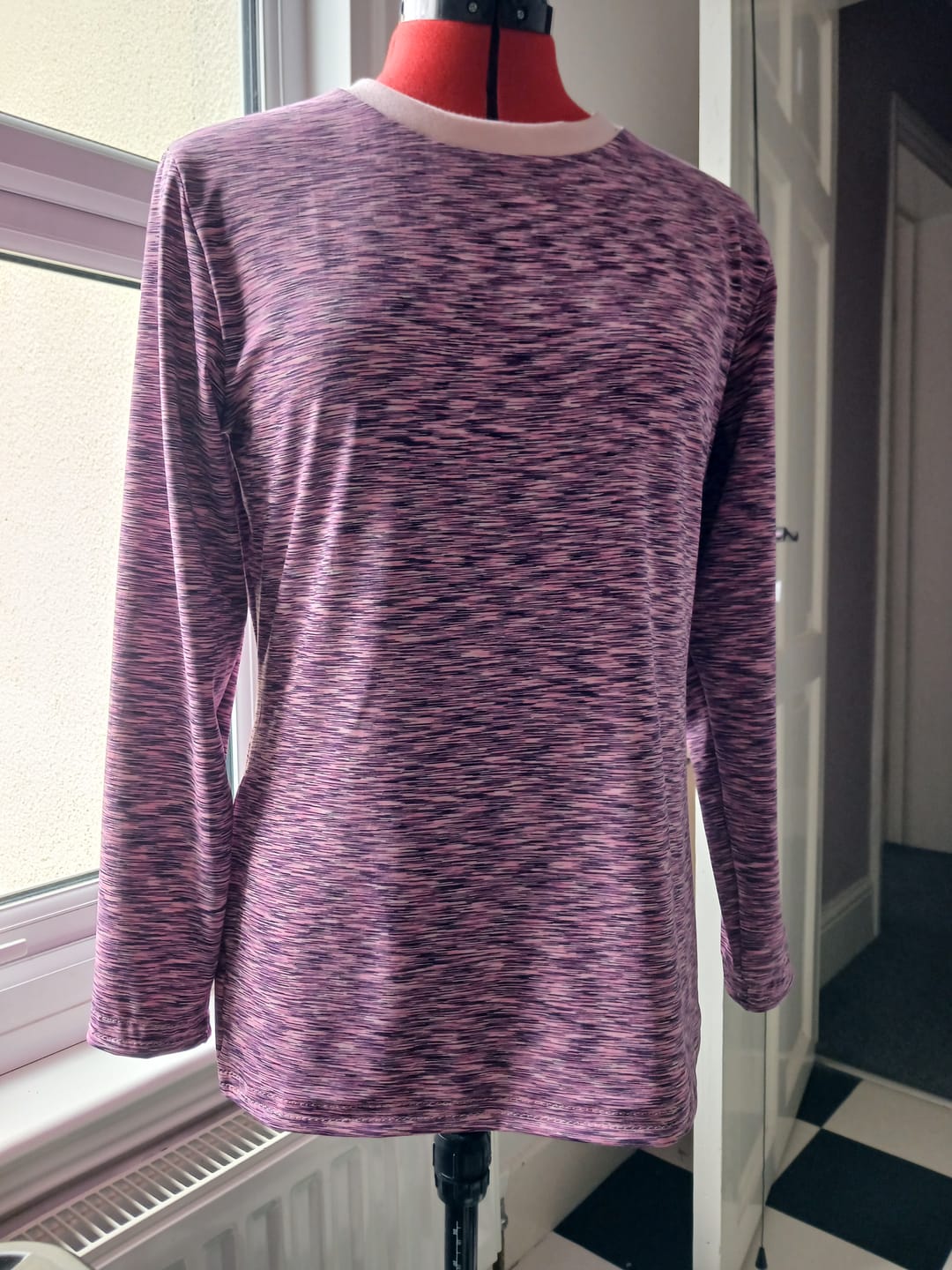 Customer photo review of Melange Active Wear Sports Jersey Fabric