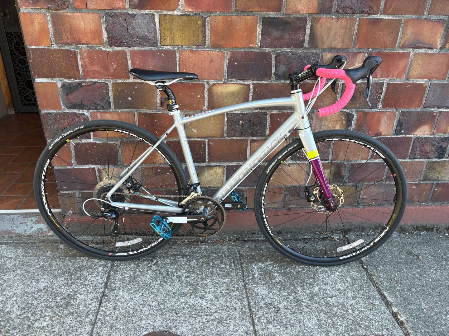 Customer photo review of Dual-Use Clipless & Flat Bike Pedals