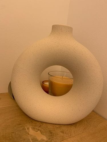 Customer photo review of Bloom Handmade Ceramic Vase