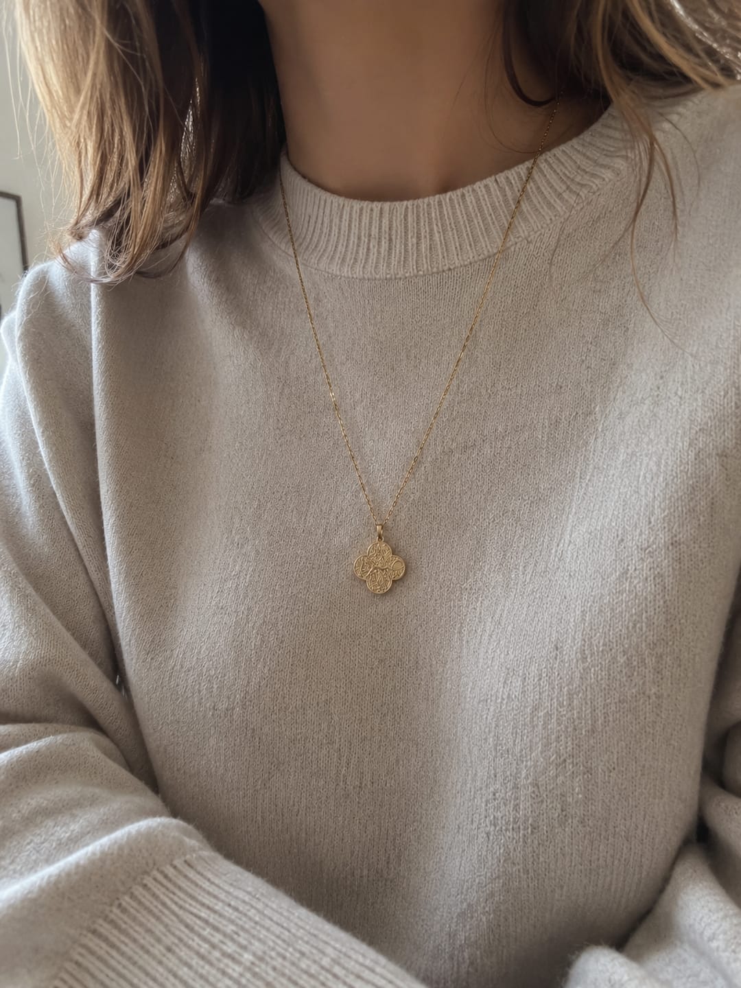 Customer photo review of Sabr Kleeblatt Kette