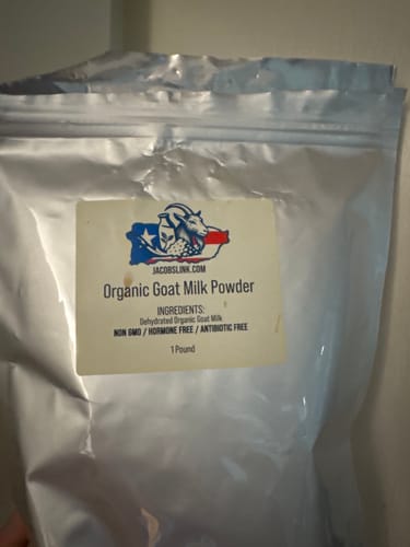 Customer photo review of Organic Goat Milk Powder