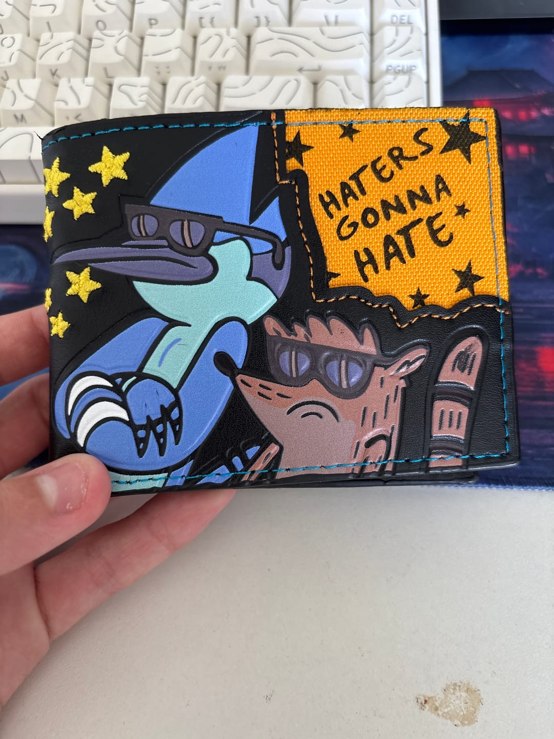 Customer photo review of Regular Show Cüzdan