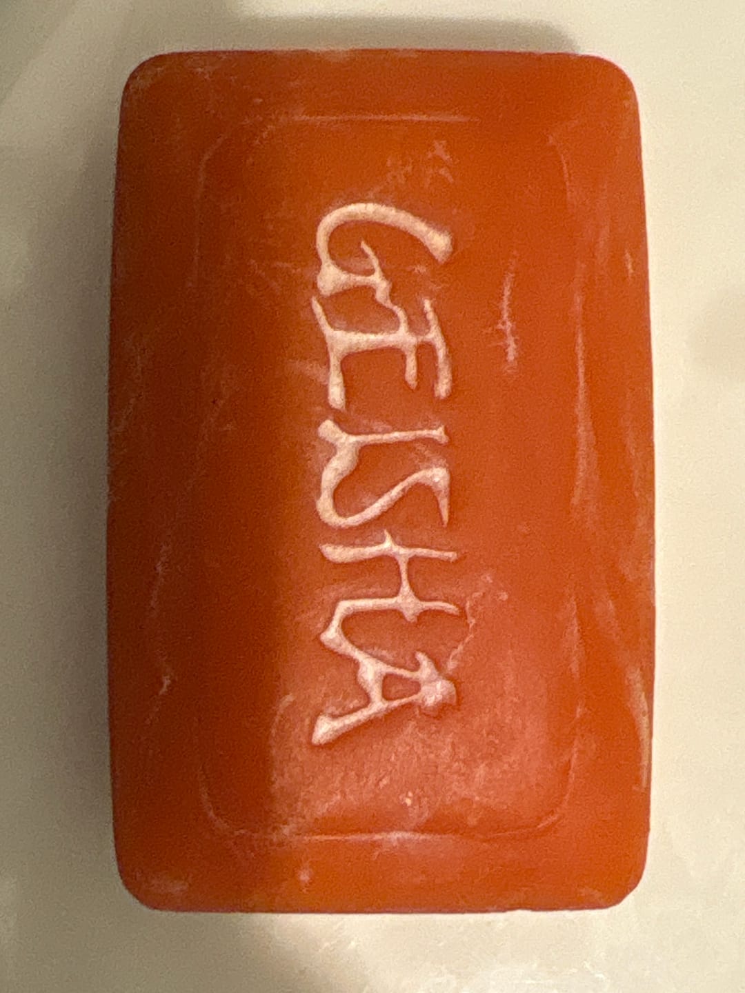 Customer photo review of Geisha Exfoliating Soap With Kojic Acid 80g / 2.8 fl oz