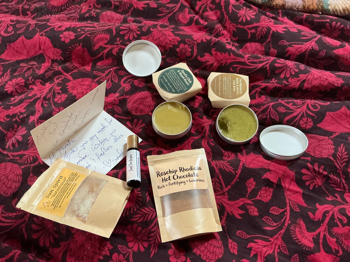 Customer photo review of The Matriarch: Nettle & Devil’s Club Balm