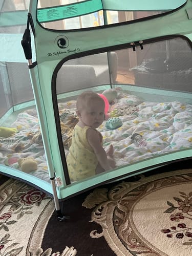 Customer photo review of Pop 'N Go® Play Mat & Cover