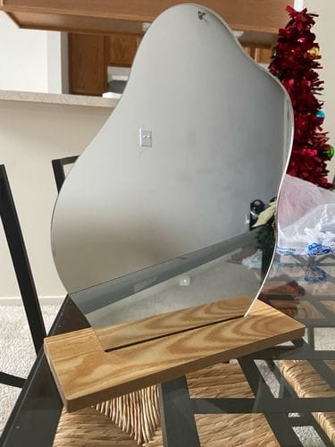 Customer photo review of Aura Minimalist Mirror
