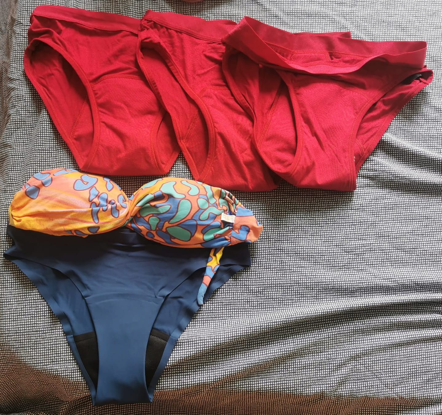 Customer photo review of Maillot de bain menstruel Nora Sans Coutures