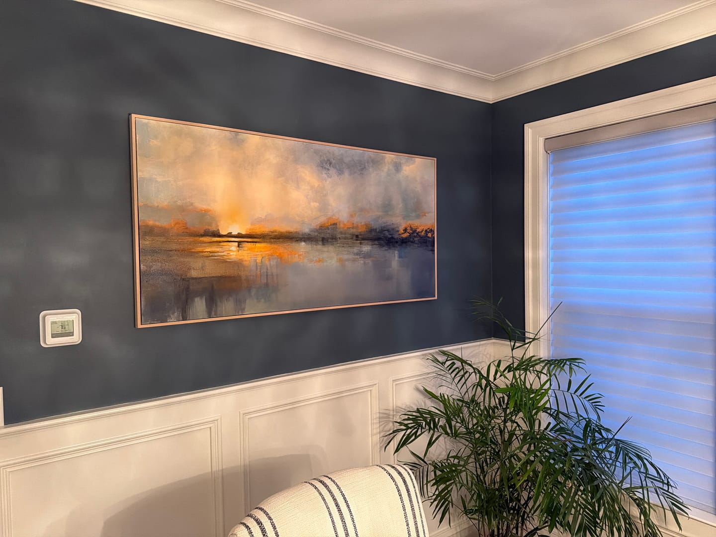 Customer photo review of Abstract Painting Canvas #AP193