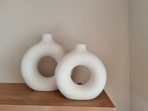 Customer photo review of Bloom Handmade Ceramic Vase