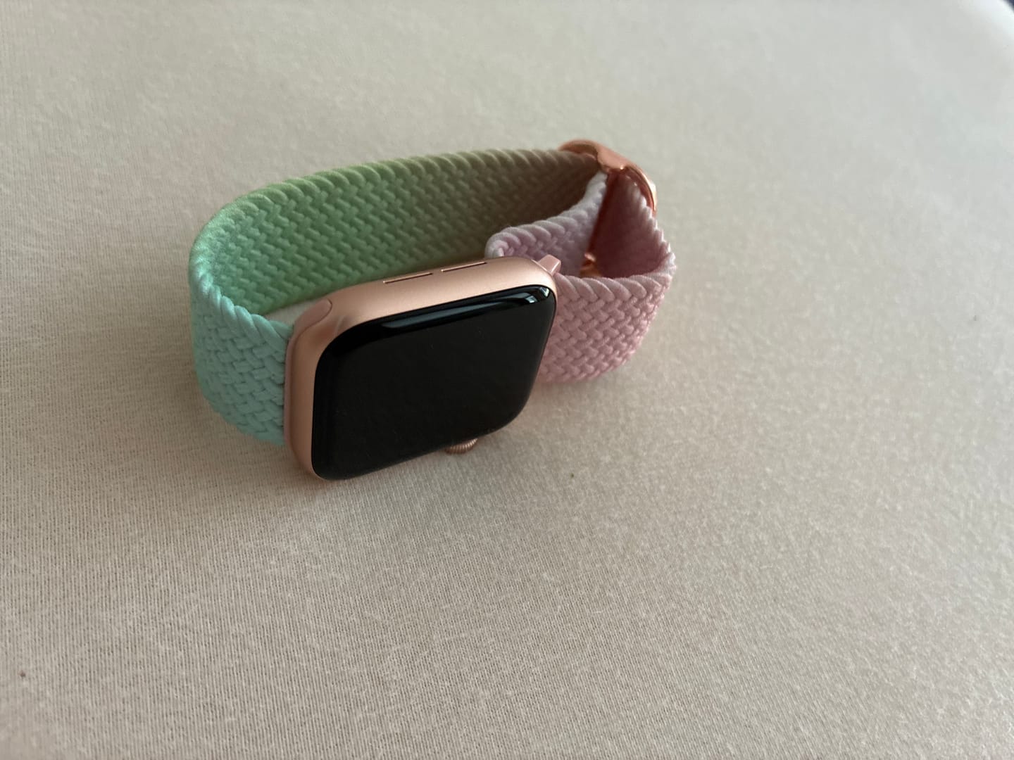 Customer photo review of Apple Watch Nylonband "Flow"