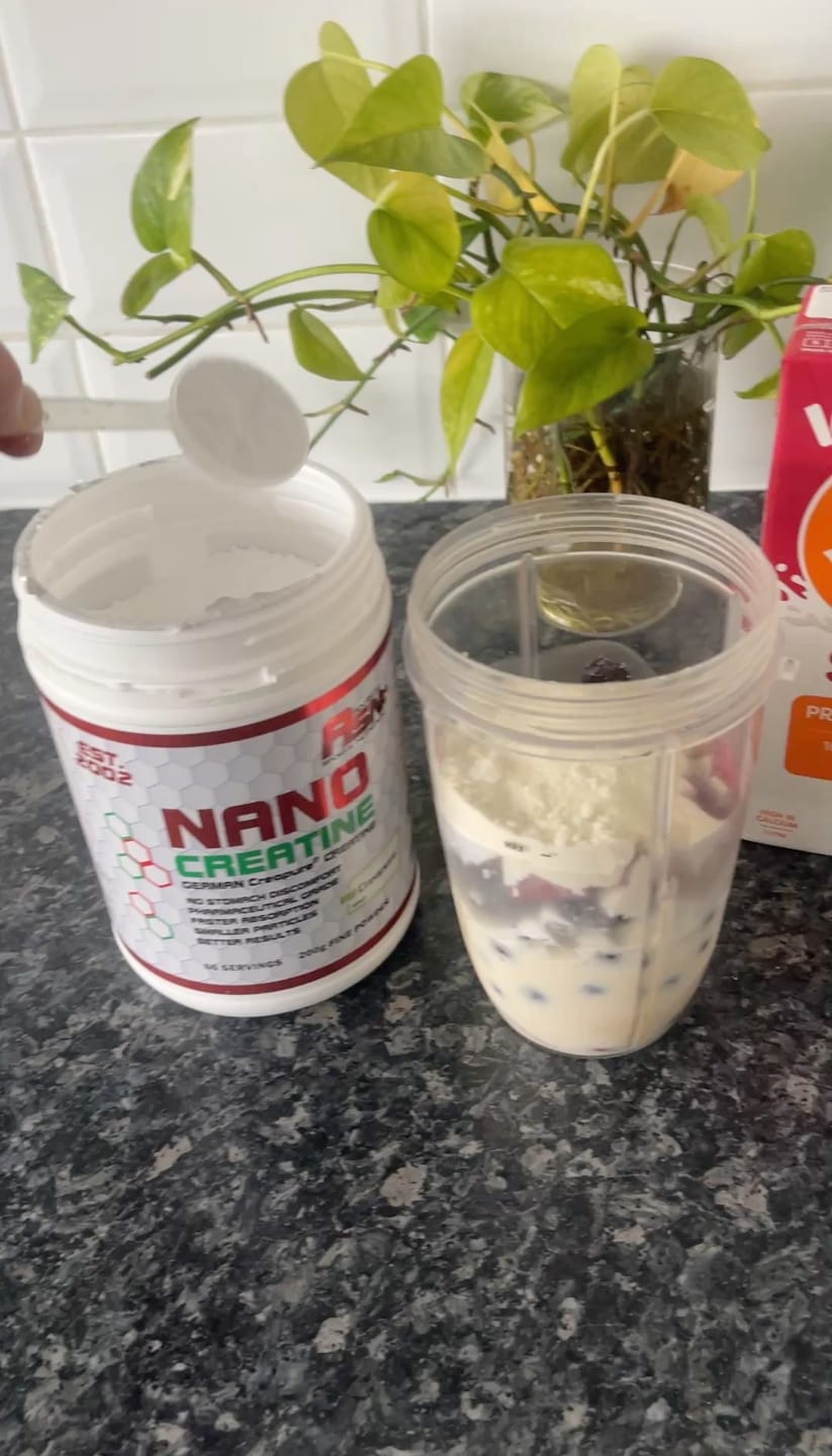 Customer photo review of Nano Creatine German Creapure Creatine 100%
