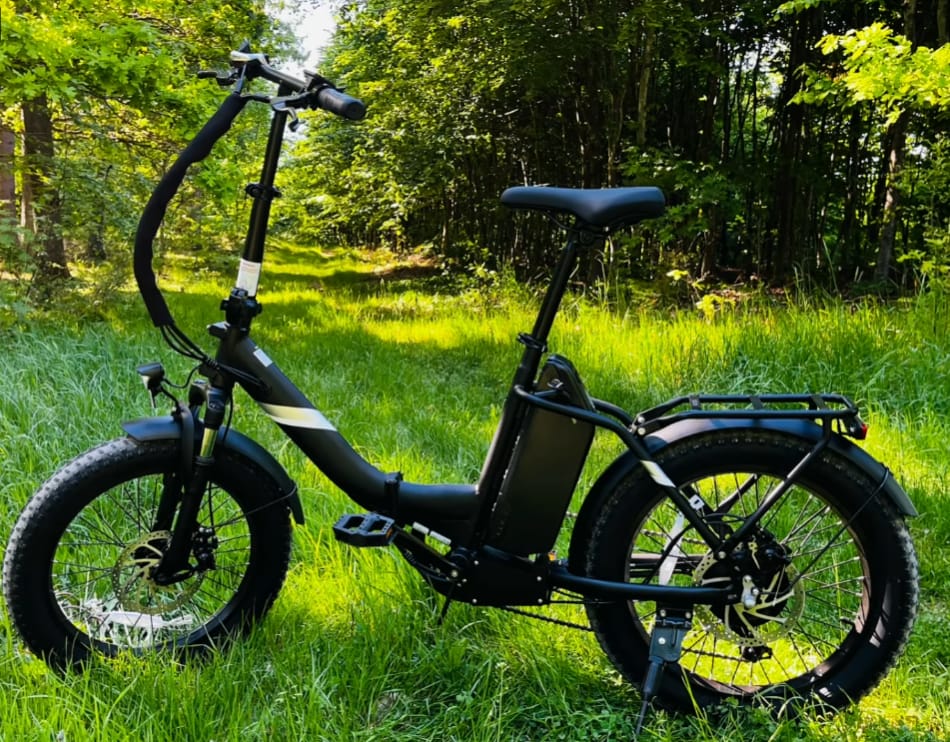 Customer photo review of Touroll S3/S3 Pro Folding Fat Tire Electric Bike
